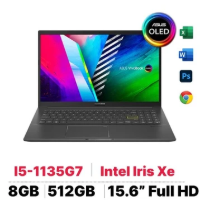 LAPTOP ASUS VIVOBOOK A515EA I5-1135G7/ RAM 16GB/ SSD 512GB/15.6 FHD OLED